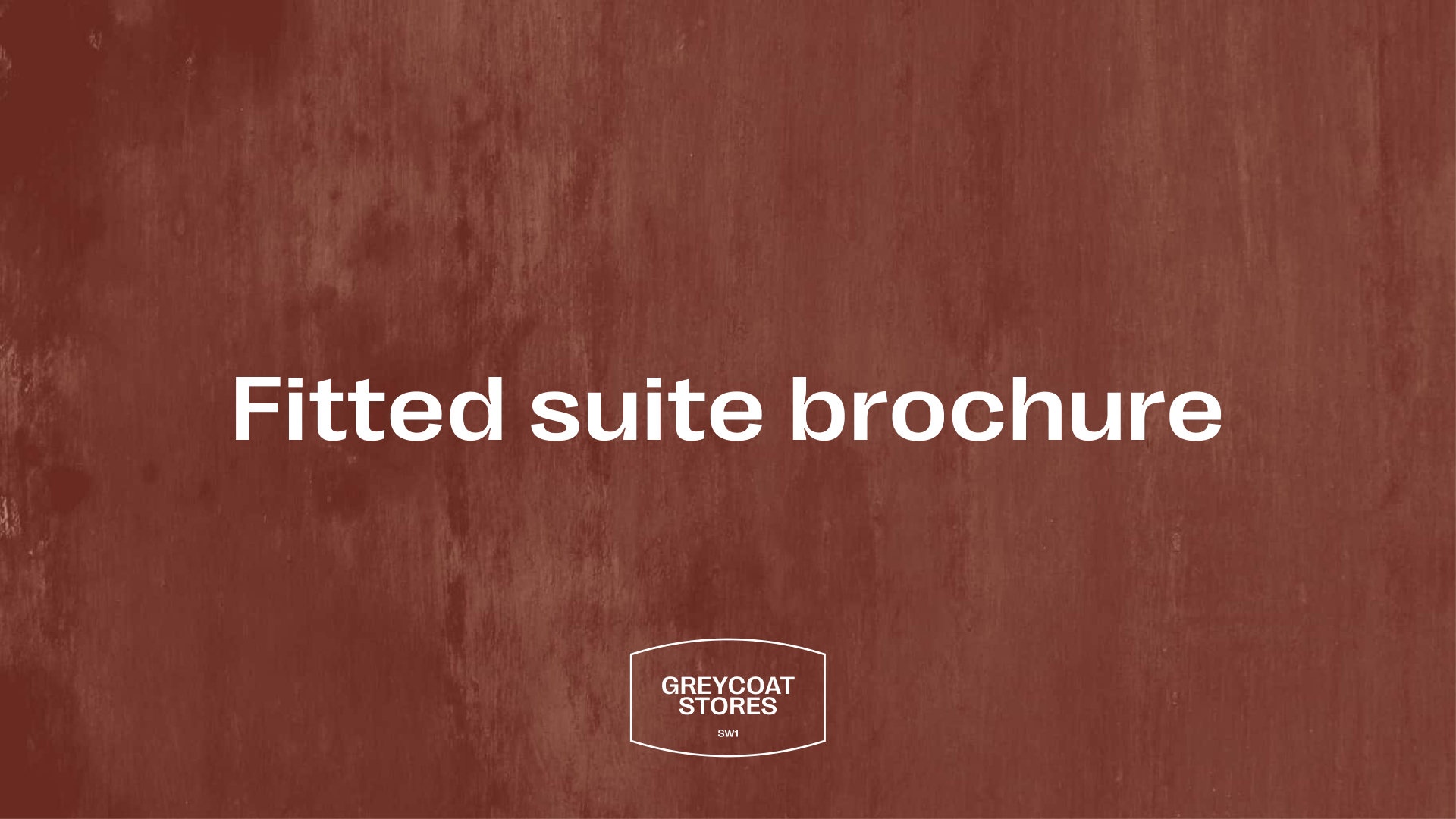fitted suite brochure cover